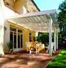 Sonnensegel Wintergarten - 96 x 275 cm - uni wei�