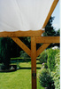 Seilspanntechnik Bausatz Pergola mit Montagewinkeln