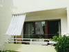 Sonnensegel 270 x 140 cm - Farbe uni wei�