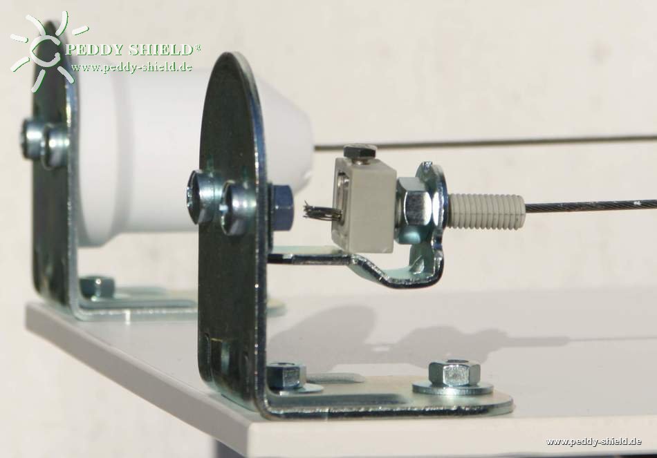Abspannsystem zum Fixieren und Spannen eines Seilendes - 1 St�ck