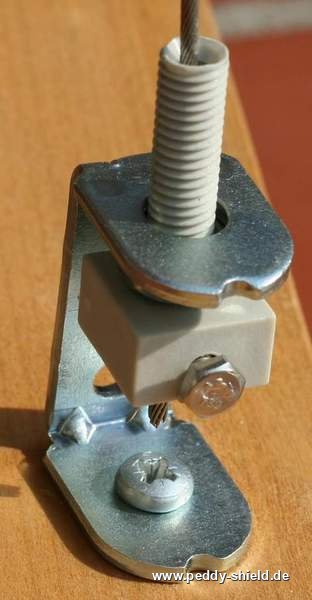Bausatz Universal komplett mit 4x Seilspanner + 14 m Edelstahlseil