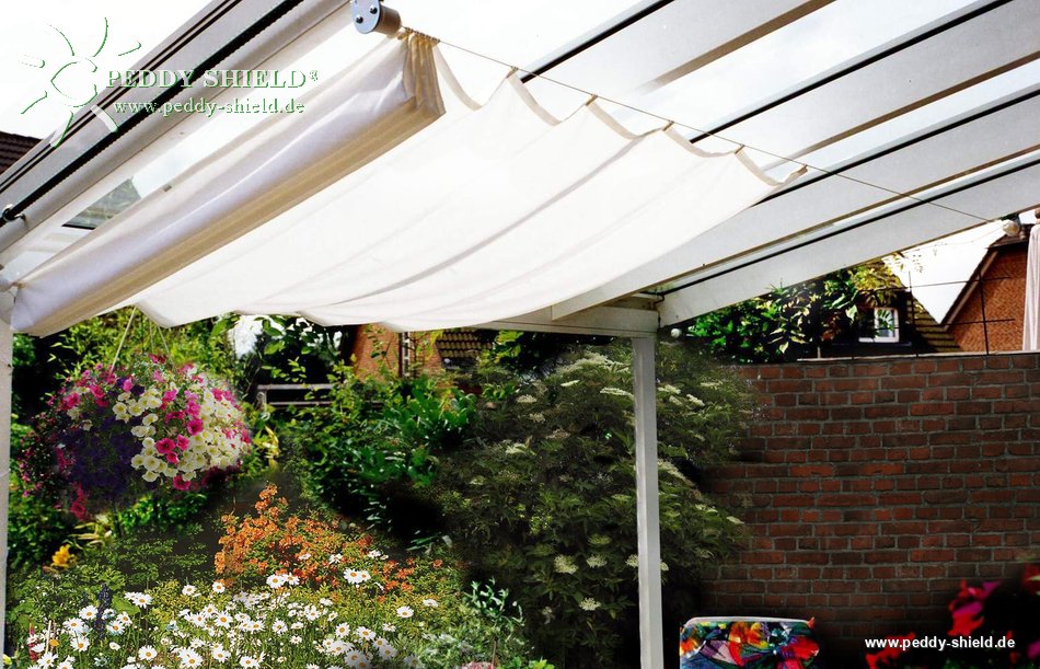 Seilspanntechnik Bausatz Pergola mit Montagewinkeln