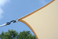 Zubeh�r Vierecksonnensegel - daurelastische Spanngurte + Montagematerial