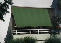 Sonnensegel 270 x 140 cm - Farbe uni moosgr�n