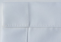 Ballenstoff 210 cm breit - uni wei - 60 m 