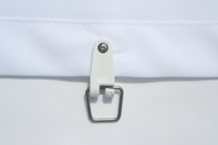 Ballenstoff 210 cm breit - uni wei - 60 m 