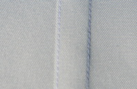 Polyester-Ballenstoff 210 cm breit - uni hell silbergrau - 60 m 