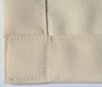 Polyester-Ballenstoff 210 cm breit - uni hell elfenbein - 60 m 