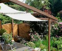 Sonnensegel Fertigma 330 x 140 cm - Farbe uni wei - nur bei Peddy Shield 