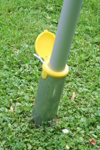Aluminium Teleskopmast - 3-teilig - max. Lnge 300 cm - Versandlnge 113 cm