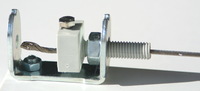 Geffneter Seilspanner Universal mit Edelstahlseil in der Spannschraube