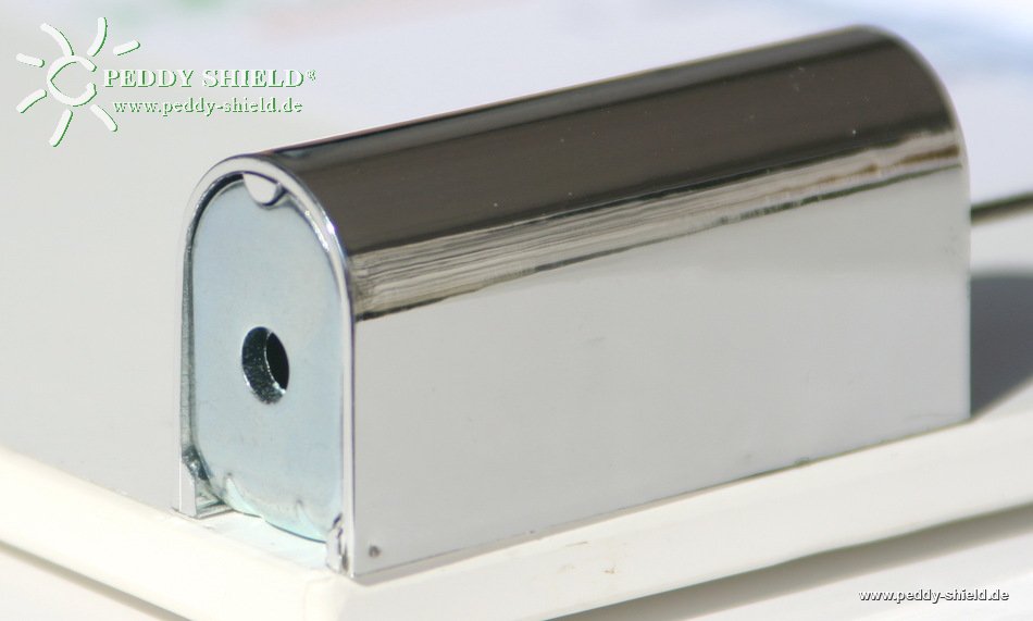 Fotogalerie 2x Seilspanner Universal Chrom für SenkrechtSonnensegel