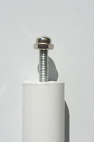 Vierecksonnensegel 3,6 x 3,6 m - offenes Schattierungsgewebe - Farbe weizen #14