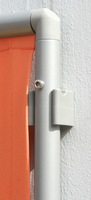 Wand-Clip Paravent - 2x - mit Schrauben und Dbeln - als Standard Zubehr Sichtschutz Paravent #15