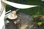 Vierecksegel 3 x 4 m - Polyester - elfenbein #12