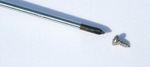 Laufhaken fr alle Sonnensegel in Seilspanntechnik - 20 Stck - wei mit kleinen Edelstahlschrauben zum Anklemmen an das Faltsonnensegel #8