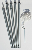 Vierecksonnensegel konkav 2,5 x 3 m - hell elfenbein #10