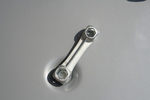 Fuplatte Paravent rollbar - 4x Rollen davon 2x feststellbar - Fuplatte 35 x 35 cm metallic grau #18