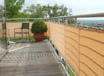 Balkonumrandung  B65 x L500 cm Farbe sisal - Windschutz fr Balkon und Terrasse #10