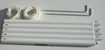 Vierecksonnensegel konkav 2,5 x 3 m - anthrazit #12