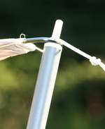 Vierecksegel 3 x 4 m - Polyester - sonnengelb #9