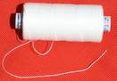Packungsinhalt - Nhgarn Polyester -  rohwei - von Gtermann - zum Selbernhen eines Sonnensegels nach Ma