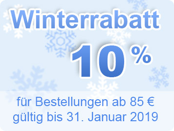 Winterrabatt 10% ab 85 �